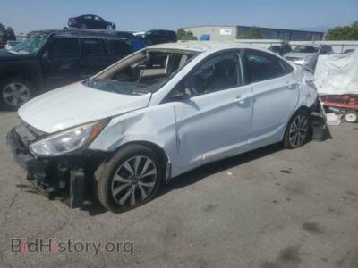 2017 Hyundai ACCENT SE, белый — VIN KMHCT4AE2HU225123, Copart