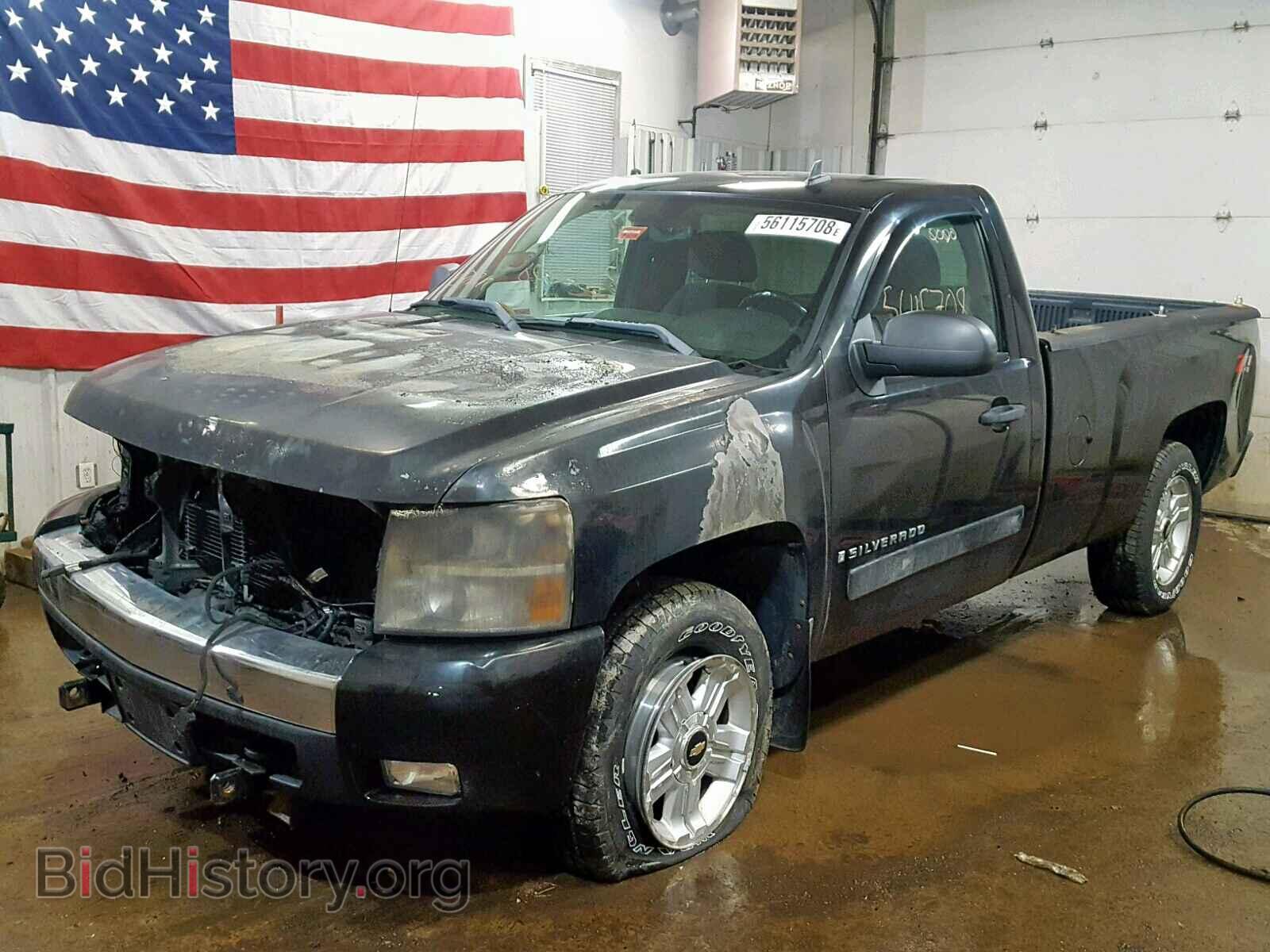 2007 CHEVROLET SILVERADO - VIN: 1GCEK14087E545831 - Фото 2