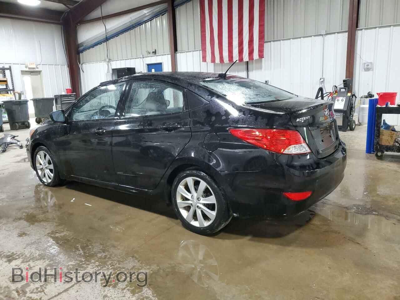 2014 HYUNDAI ACCENT - VIN: KMHCU4AEXEU592733 - Фото 2
