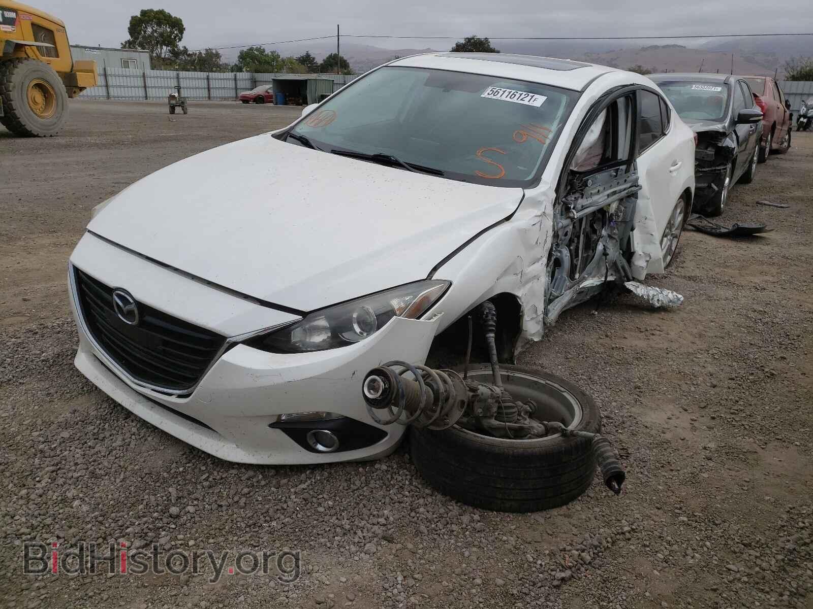 2015 MAZDA 3 - VIN: JM1BM1V39F1221248 - Фото 2