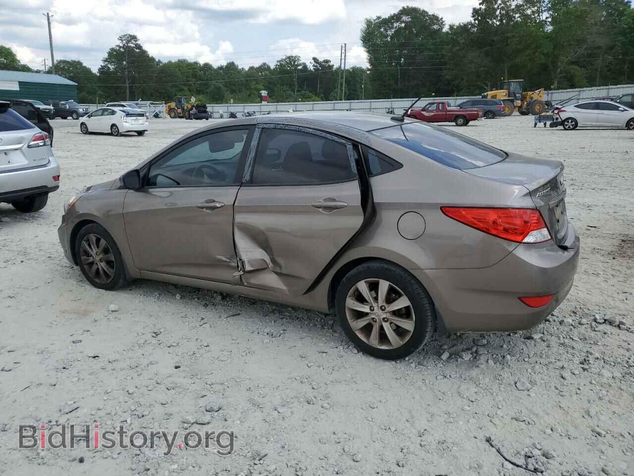 2013 HYUNDAI ACCENT - VIN: KMHCU4AE0DU432293 - Фото 2