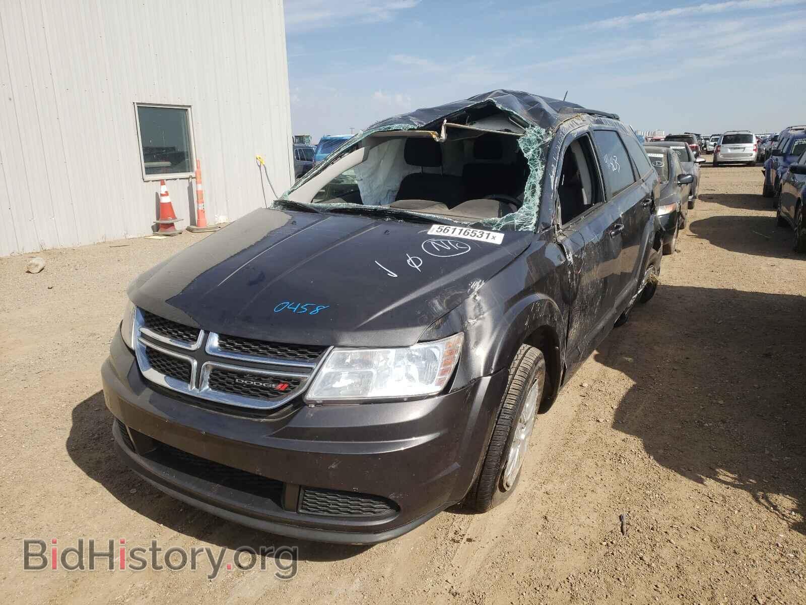 2017 DODGE JOURNEY - VIN: 3C4PDCAB0HT520458 - Фото 2