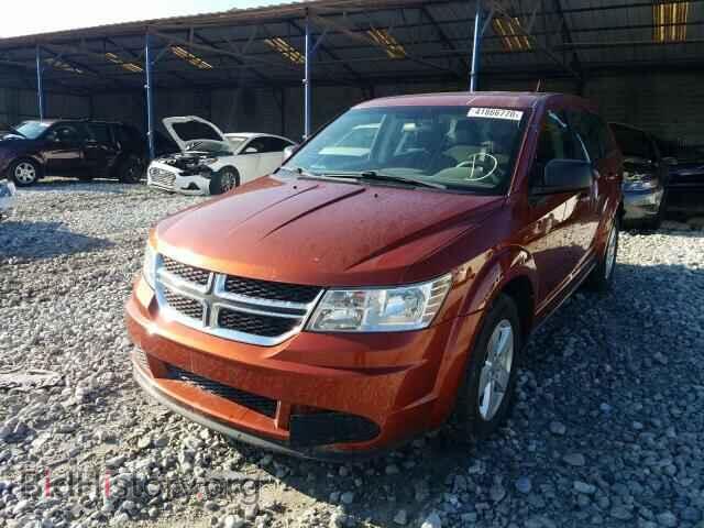 2013 DODGE JOURNEY - VIN: 3C4PDCAB0DT557875 - Фото 2