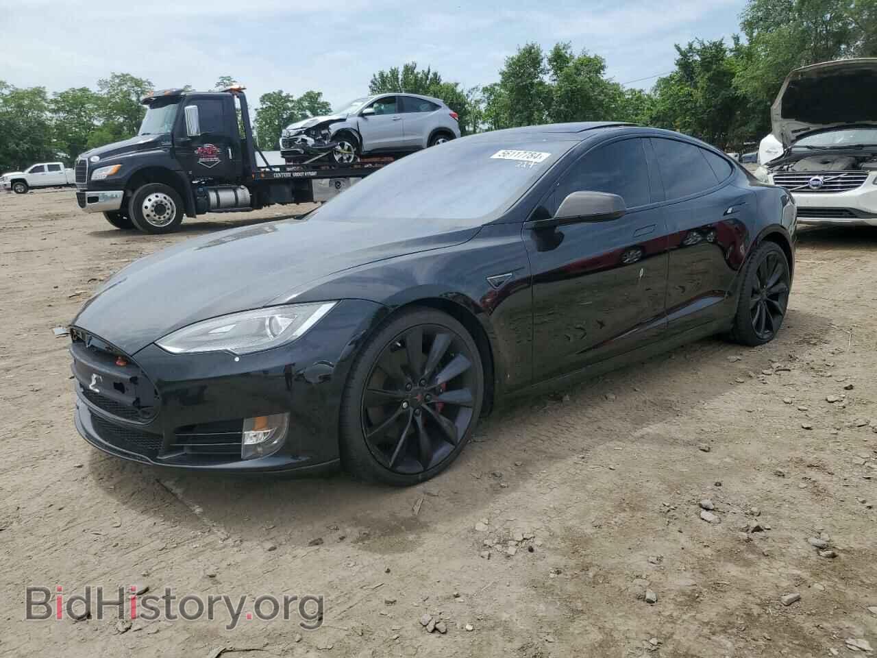 Фотография 5YJSA1CP6CFP01460 - TESLA MODEL S 2012