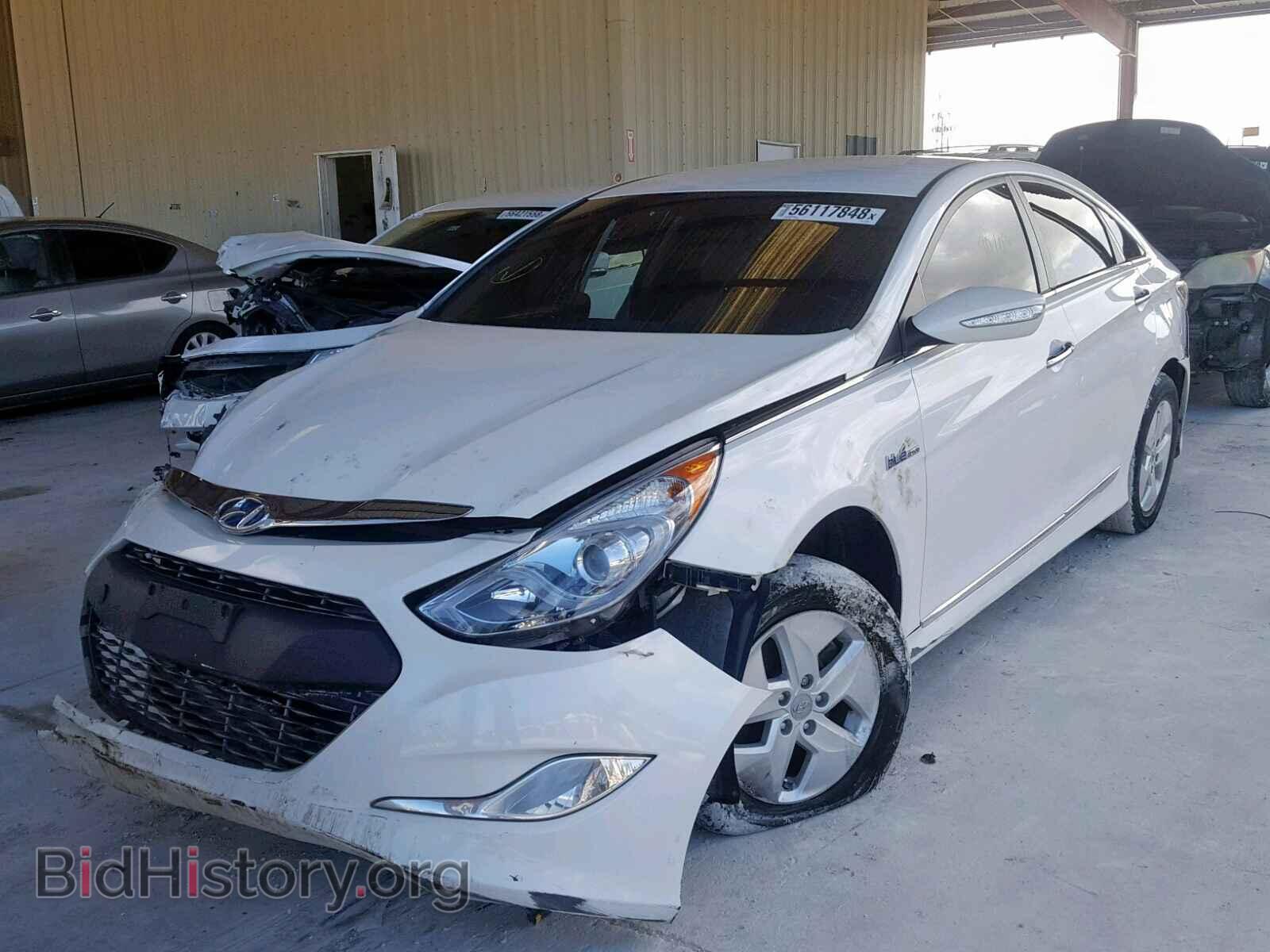 2012 HYUNDAI SONATA - VIN: KMHEC4A43CA034904 - Фото 2