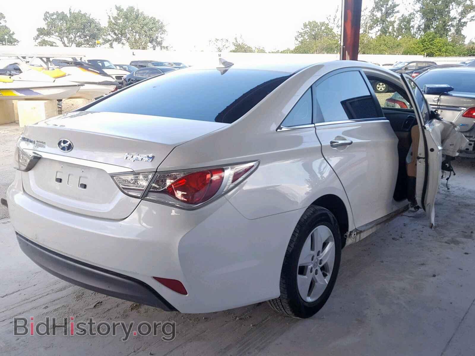 2012 HYUNDAI SONATA - VIN: KMHEC4A43CA034904 - Фото 4