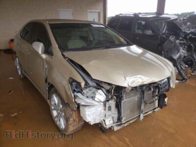 2010 Lexus HS HS 250h, gold — VIN JTHBB1BA8A2028602, Copart