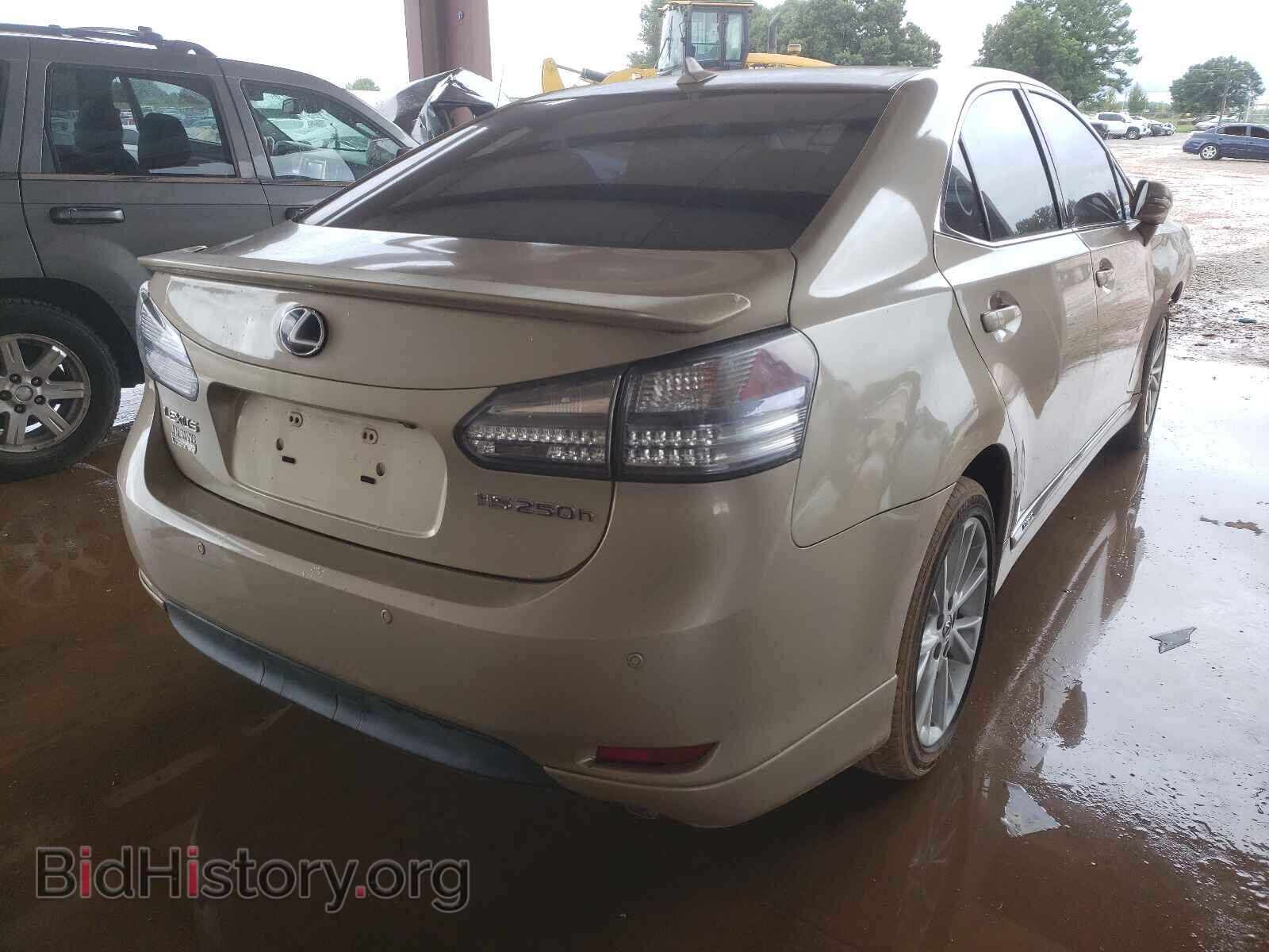 2010 LEXUS HS - VIN: JTHBB1BA8A2028602 - Фото 4