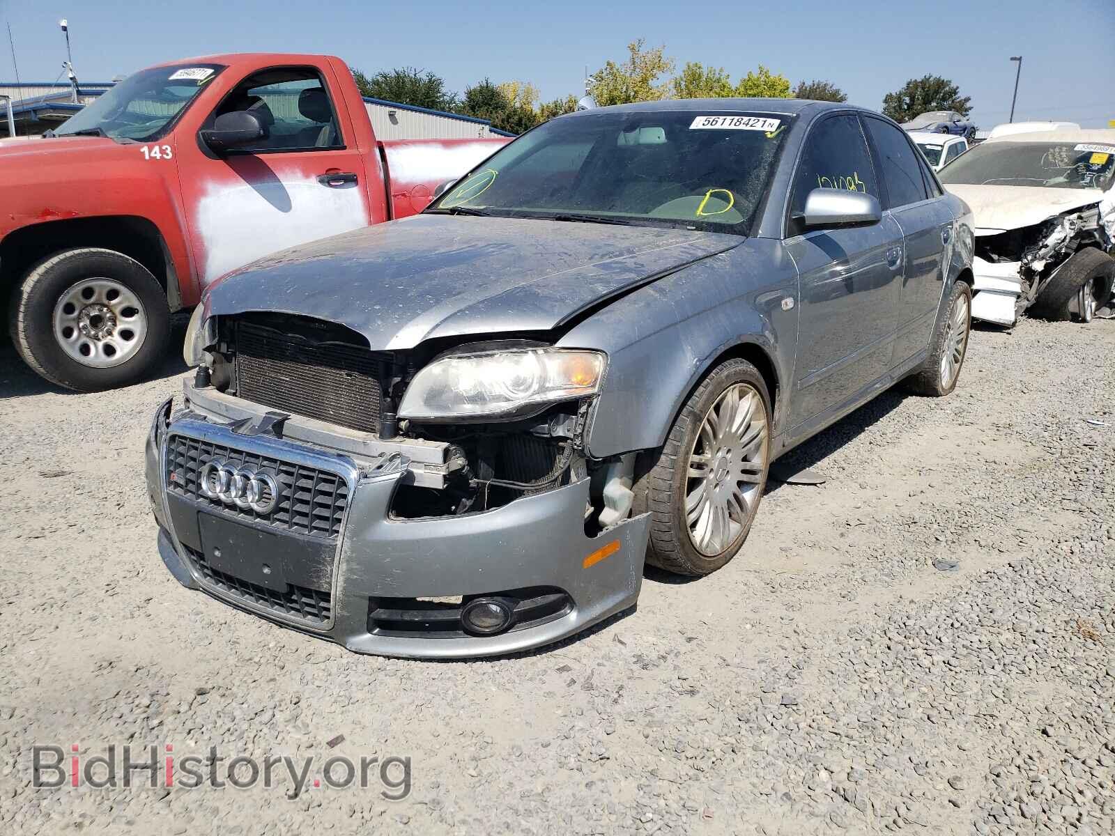 2008 AUDI A4 - VIN: WAUAF78E18A052106 - Фото 2