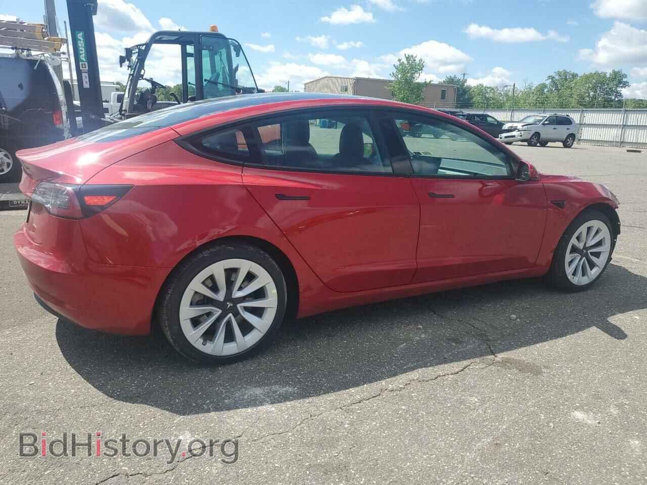 2022 TESLA MODEL 3 - VIN: 5YJ3E1EA1NF369822 - Фото 3