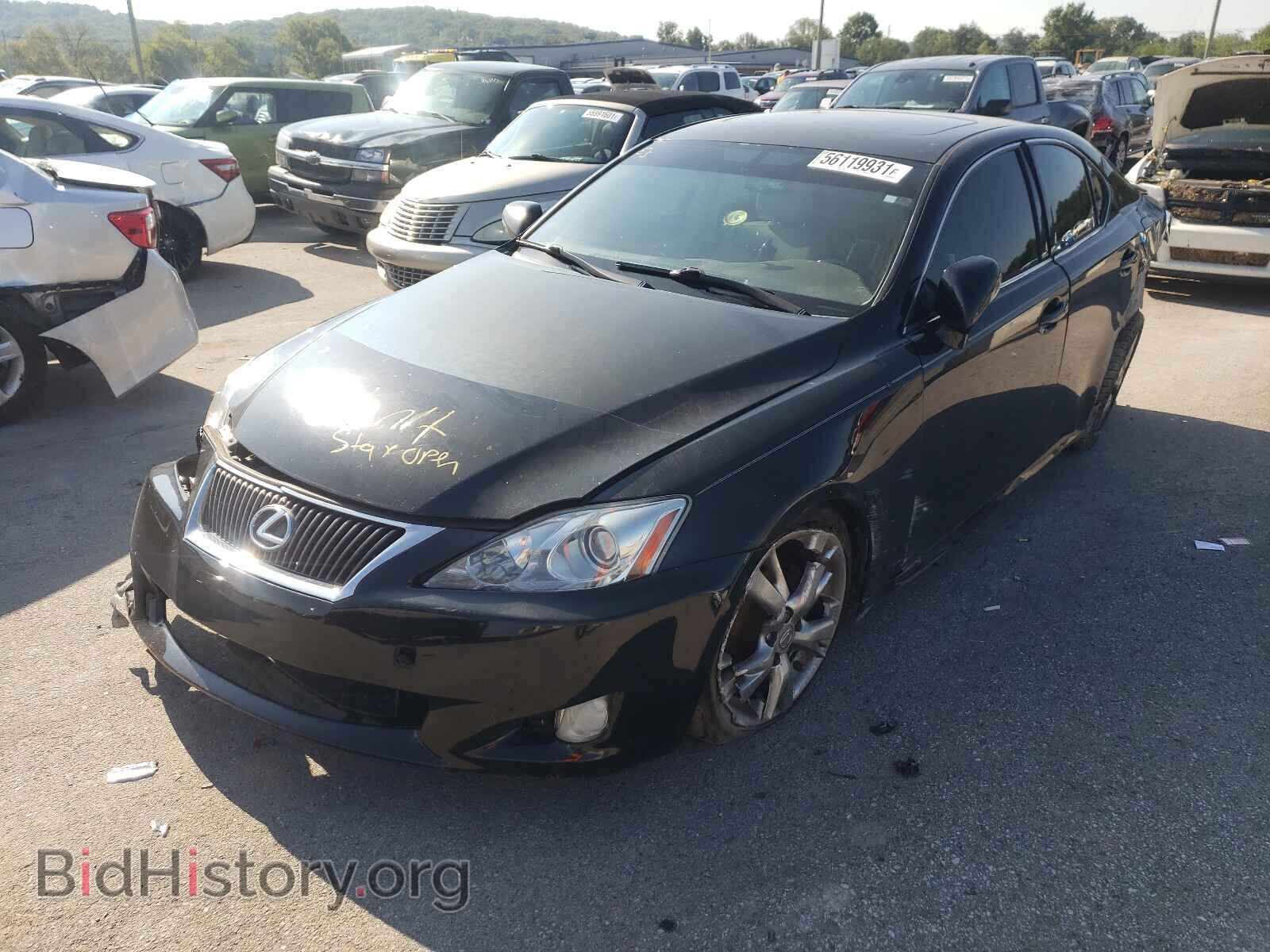 2009 LEXUS IS - VIN: JTHBK262692090732 - Фото 2