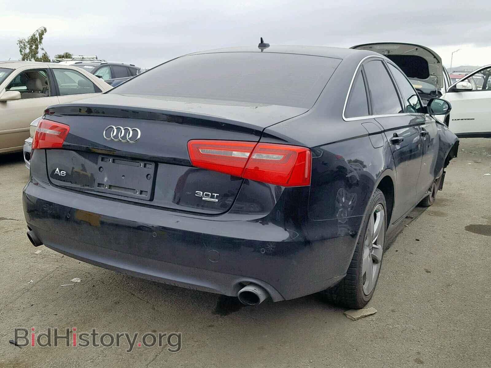 2012 AUDI A6 - VIN: WAUGGAFC2CN145921 - Фото 4