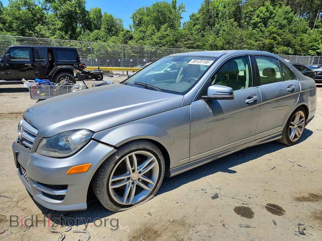 Фотография WDDGF8BB5CA692027 - MERCEDES-BENZ C-CLASS 2012