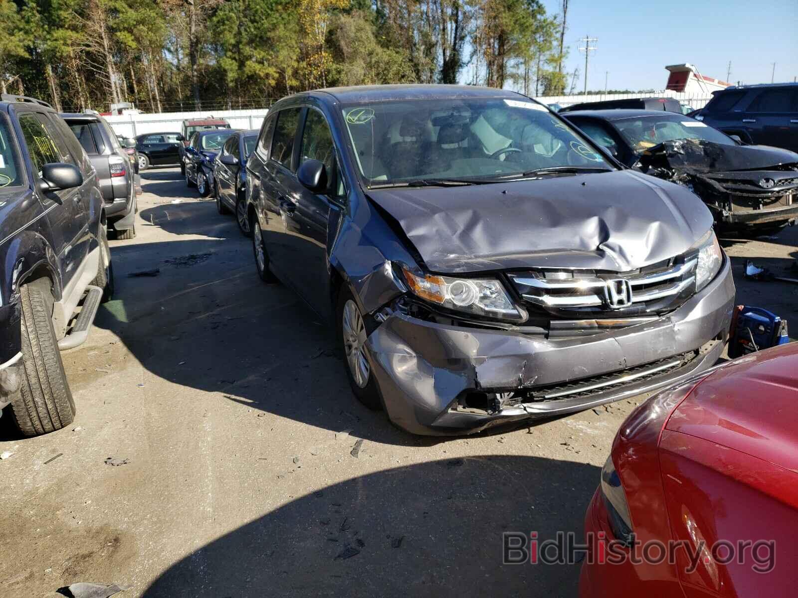 Фотография 5FNRL5H24GB119523 - HONDA ODYSSEY 2016