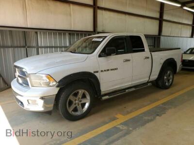 2012 Dodge RAM 1500 SLT, белый — VIN 1C6RD7GT4CS119867, Copart