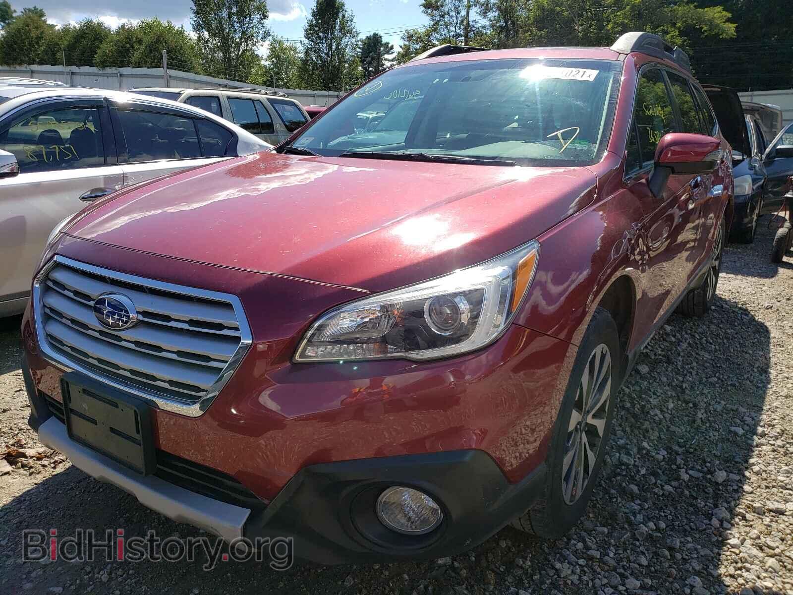 2016 SUBARU OUTBACK - VIN: 4S4BSANC7G3210451 - Фото 2