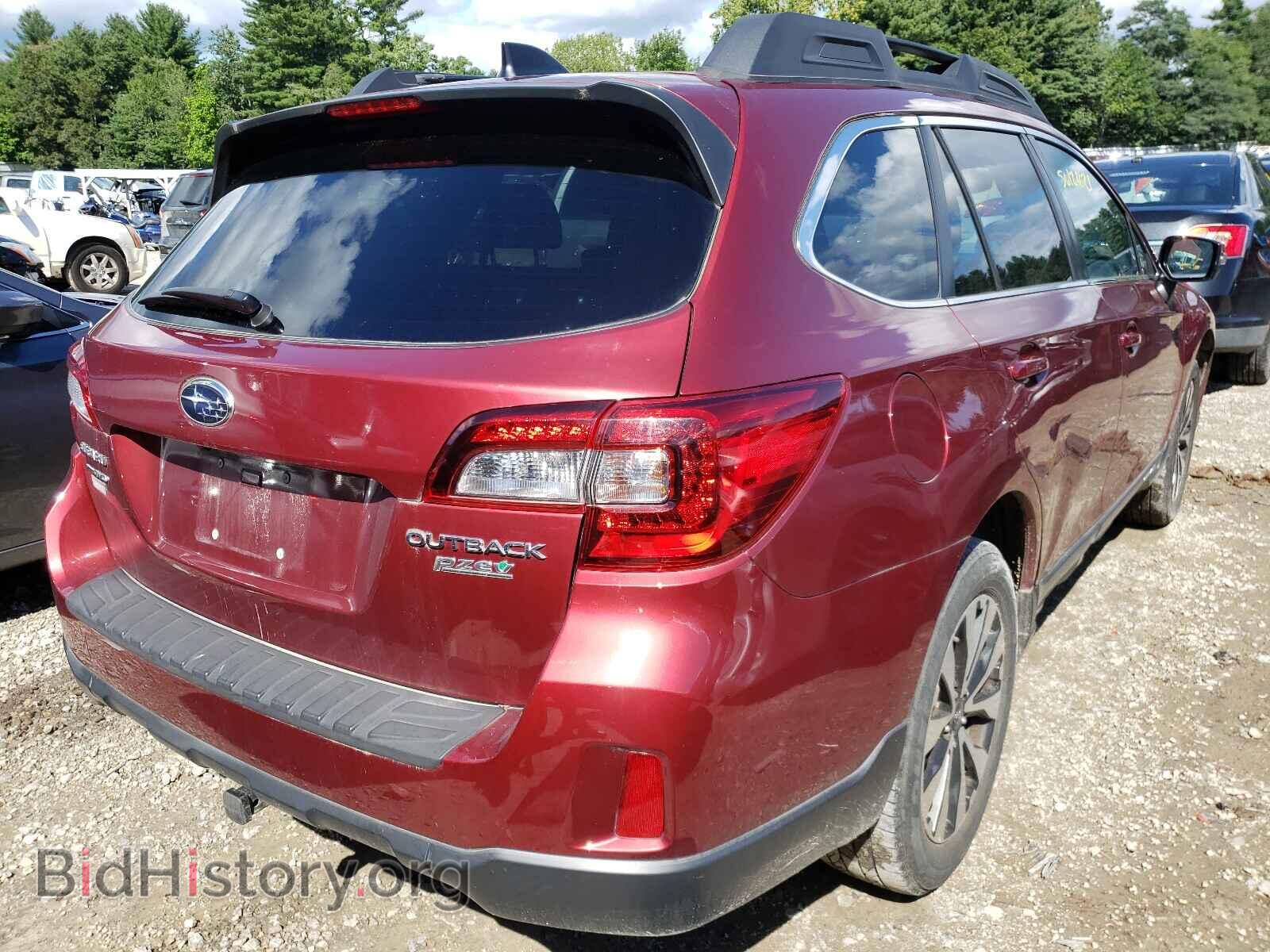 2016 SUBARU OUTBACK - VIN: 4S4BSANC7G3210451 - Фото 4