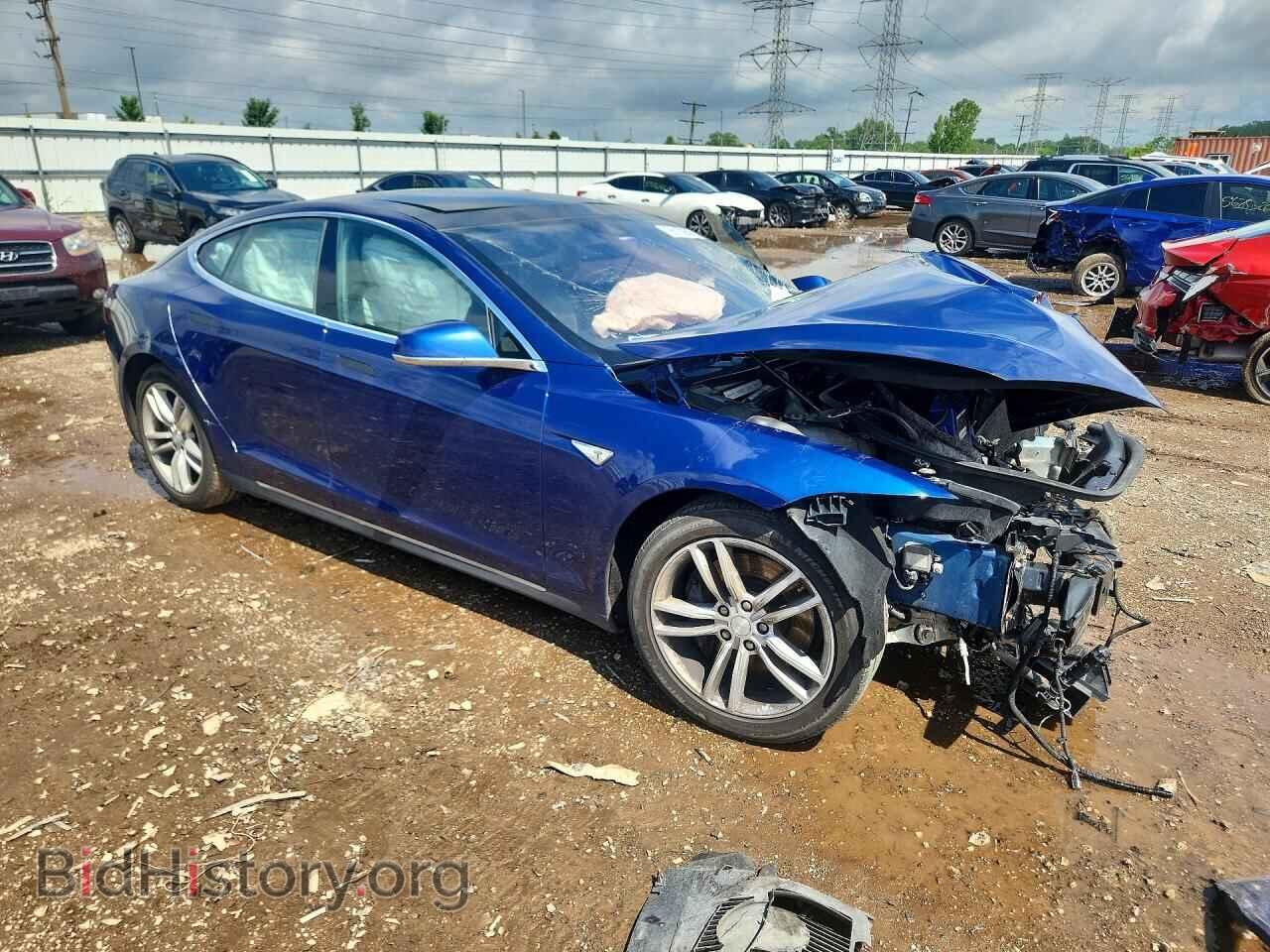 2015 TESLA MODEL S - VIN: 5YJSA1E27FF112004 - Photo 4