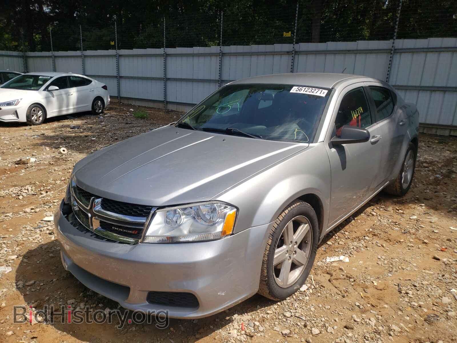 2013 DODGE AVENGER - VIN: 1C3CDZAB0DN646173 - Фото 2