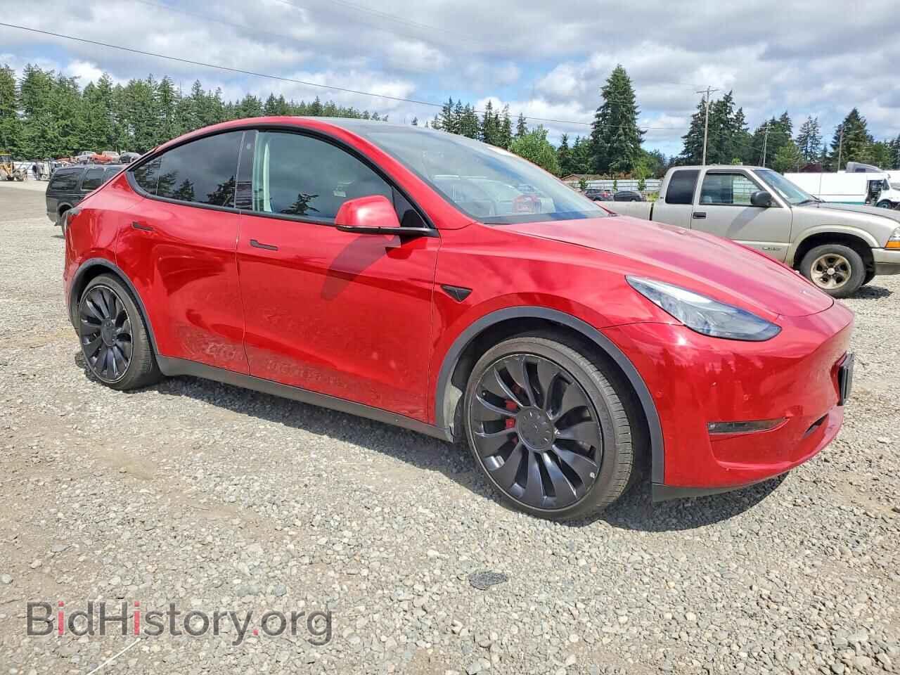 2022 TESLA MODEL Y - VIN: 7SAYGDEF8NF464247 - Photo 4