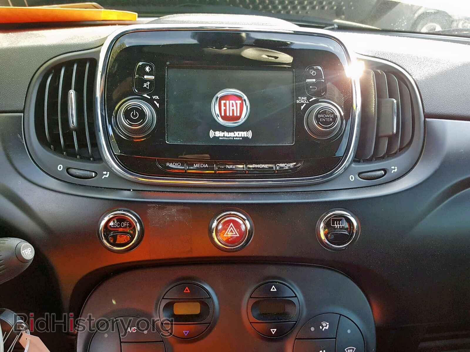 2017 FIAT 500 - VIN: 3C3CFFGE5HT659937 - Фото 9