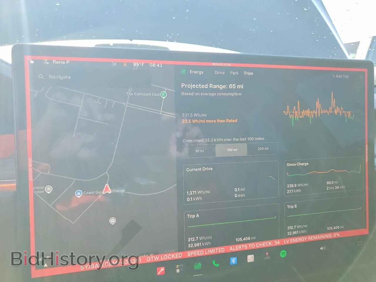 2021 TESLA MODEL S - VIN: 5YJSA1E58MF430351 - Photo 9