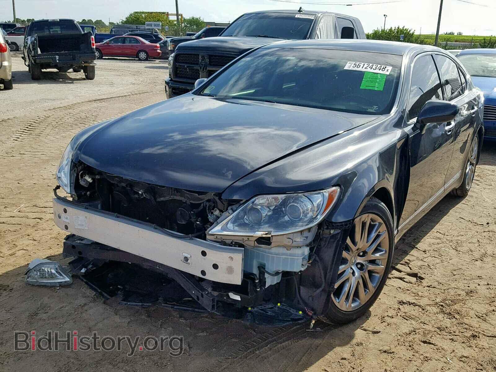 2007 LEXUS LS460 - VIN: JTHBL46F075028377 - Фото 2