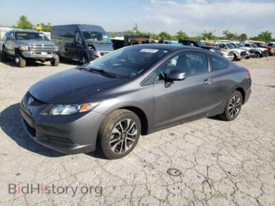 2013 Honda CIVIC EX, серый — VIN 2HGFG3B84DH509330, Copart