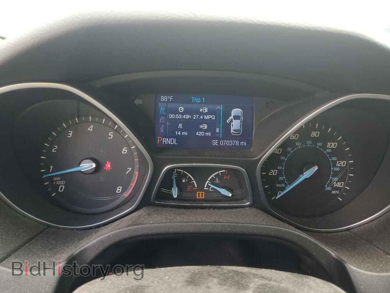 2014 FORD FOCUS - VIN: 1FADP3F23EL202544 - Фото 9