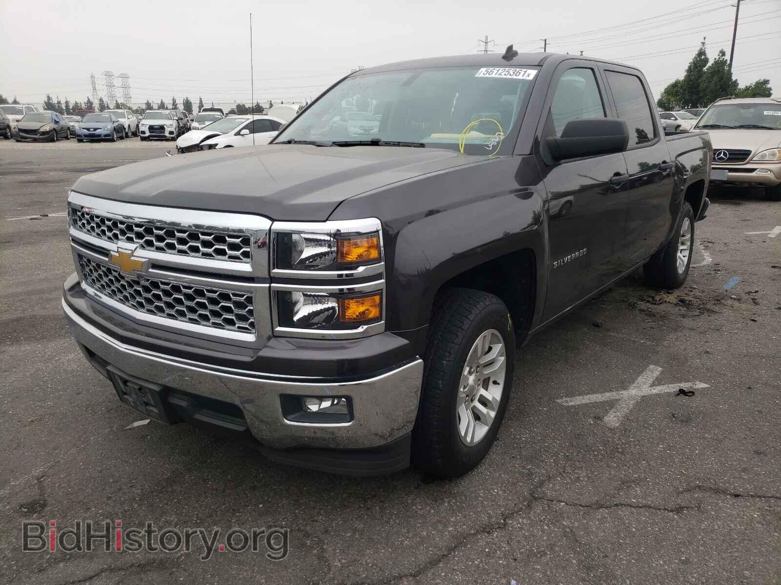 2014 CHEVROLET SILVERADO - VIN: 3GCPCREC7EG460501 - Фото 2