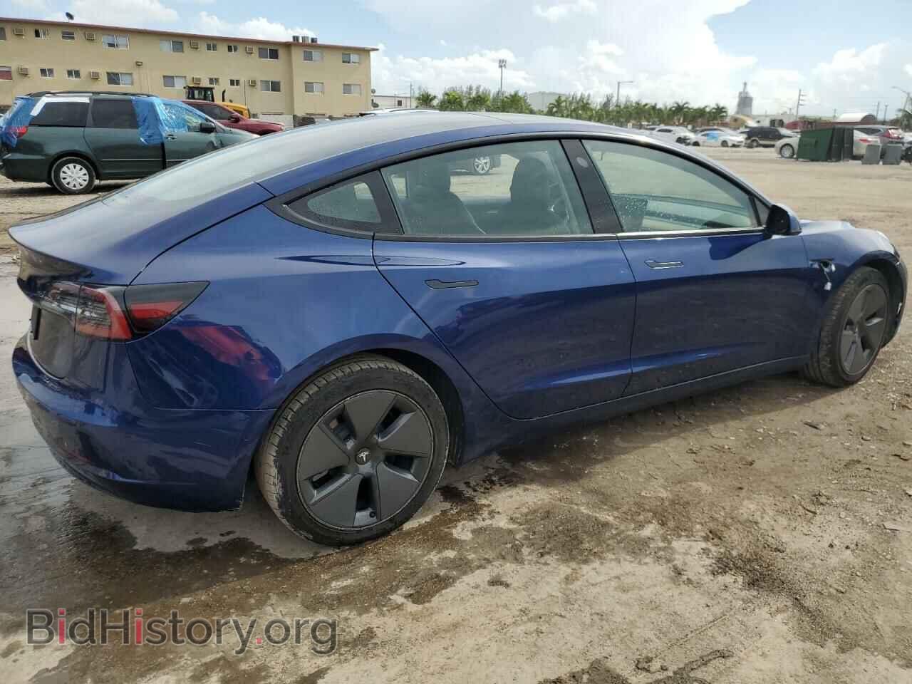 2022 TESLA MODEL 3 - VIN: 5YJ3E1EA7NF191205 - Фото 3