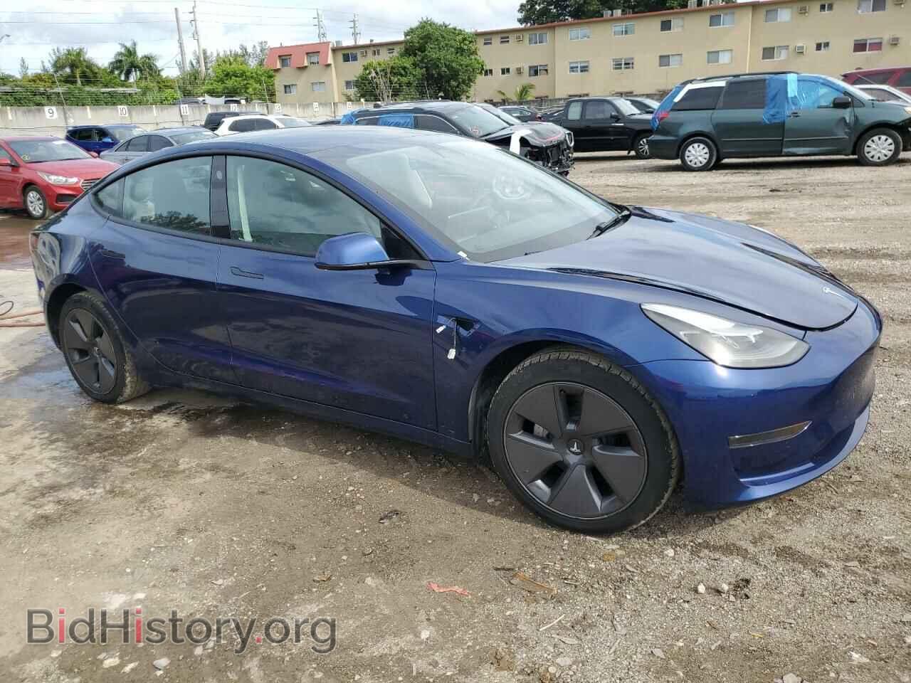 2022 TESLA MODEL 3 - VIN: 5YJ3E1EA7NF191205 - Фото 4