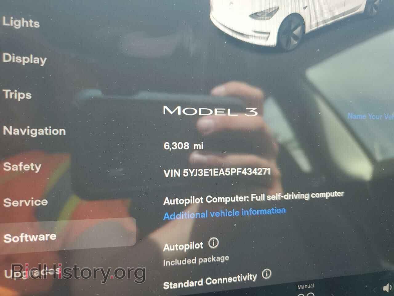 2023 TESLA MODEL 3 - VIN: 5YJ3E1EA5PF434271 - Фото 9