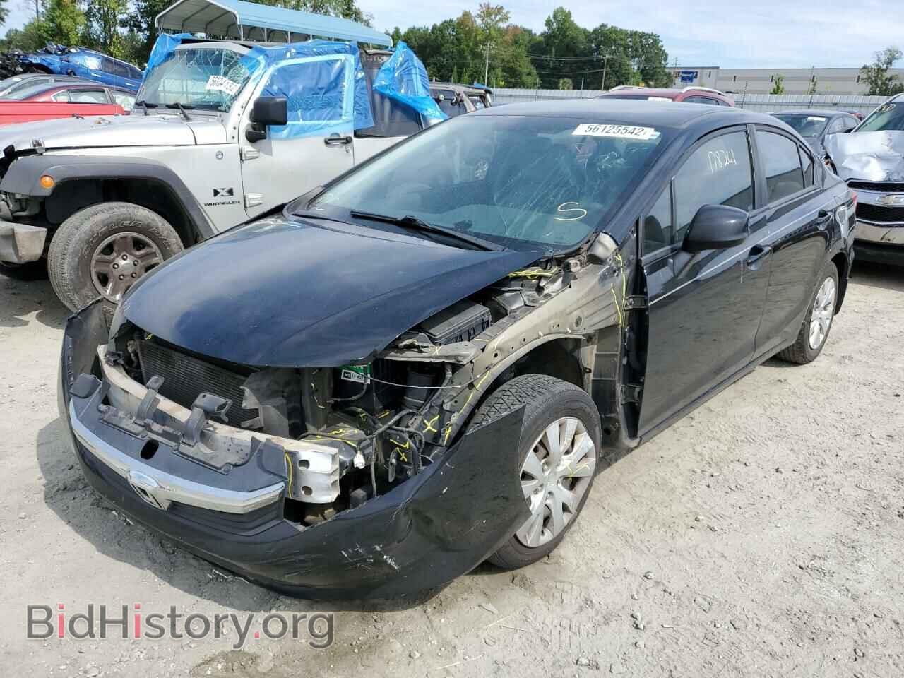 2012 HONDA CIVIC - VIN: 2HGFB2F54CH587145 - Photo 2