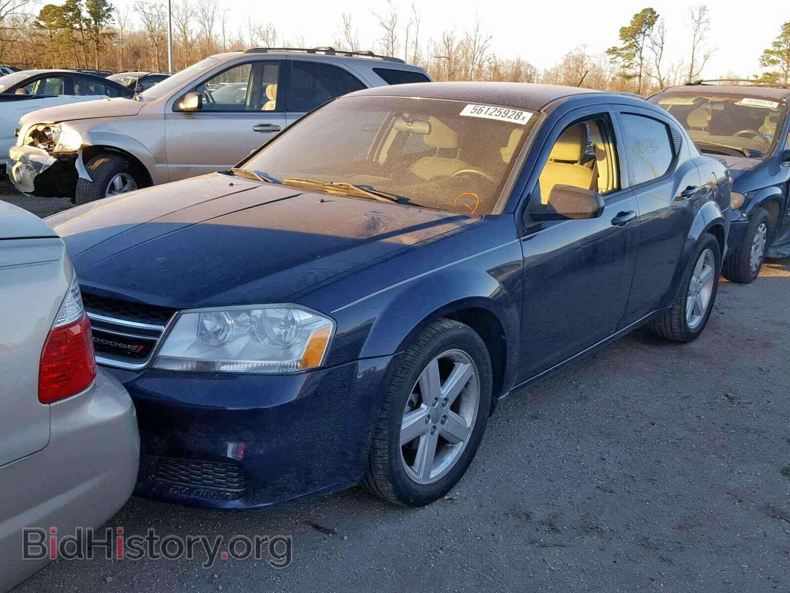 2013 DODGE AVENGER - VIN: 1C3CDZAB3DN551784 - Фото 2