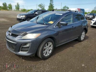 2011 Mazda CX-7, темно-серый — VIN JM3ER4C37B0354732, Copart