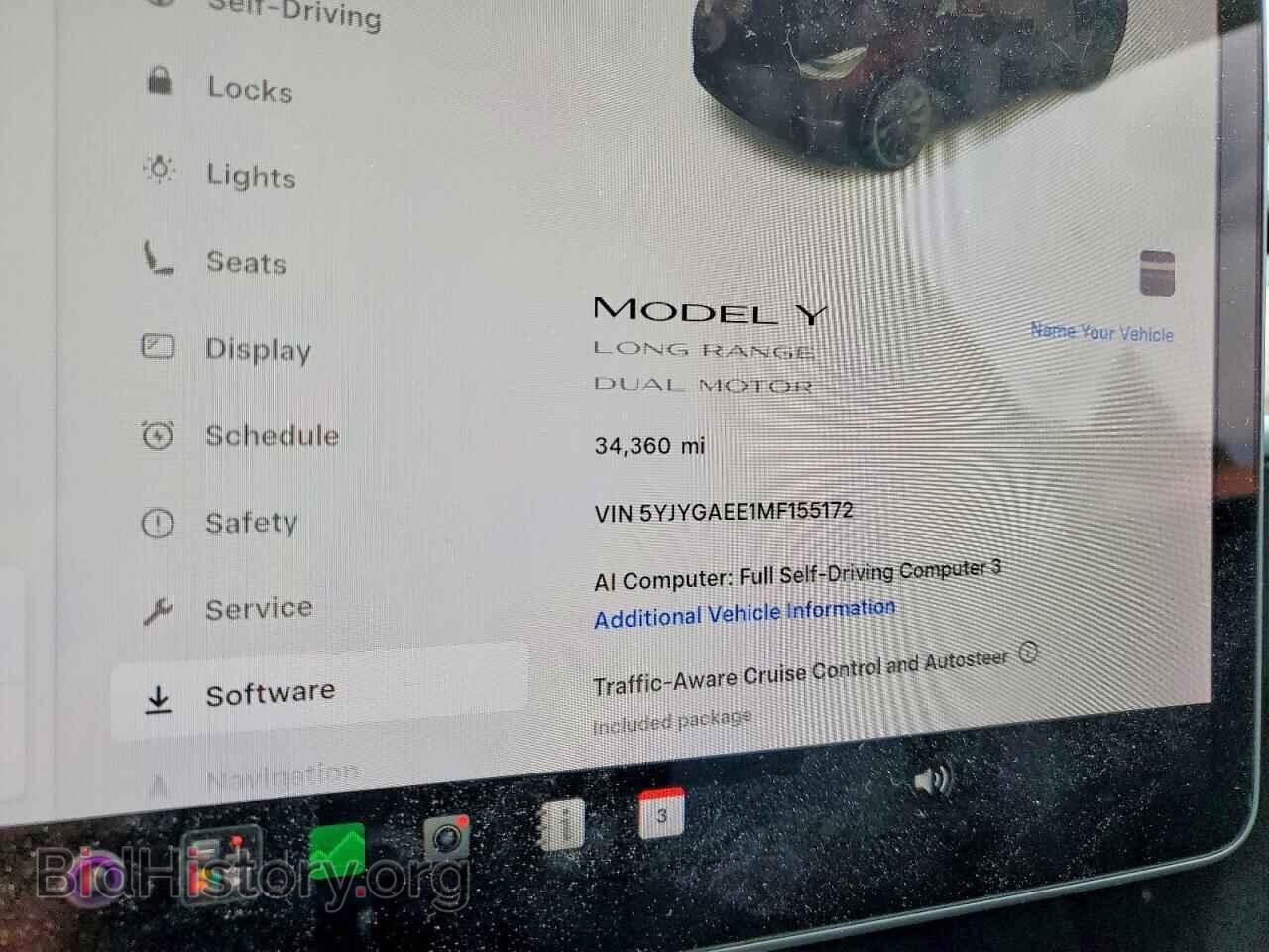 2021 TESLA MODEL Y - VIN: 5YJYGAEE1MF155172 - Фото 9
