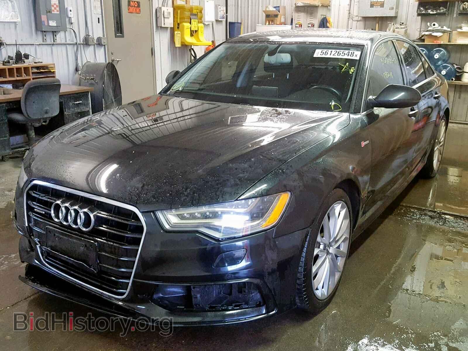 2012 AUDI A6 - VIN: WAUBGAFC6CN007311 - Фото 2