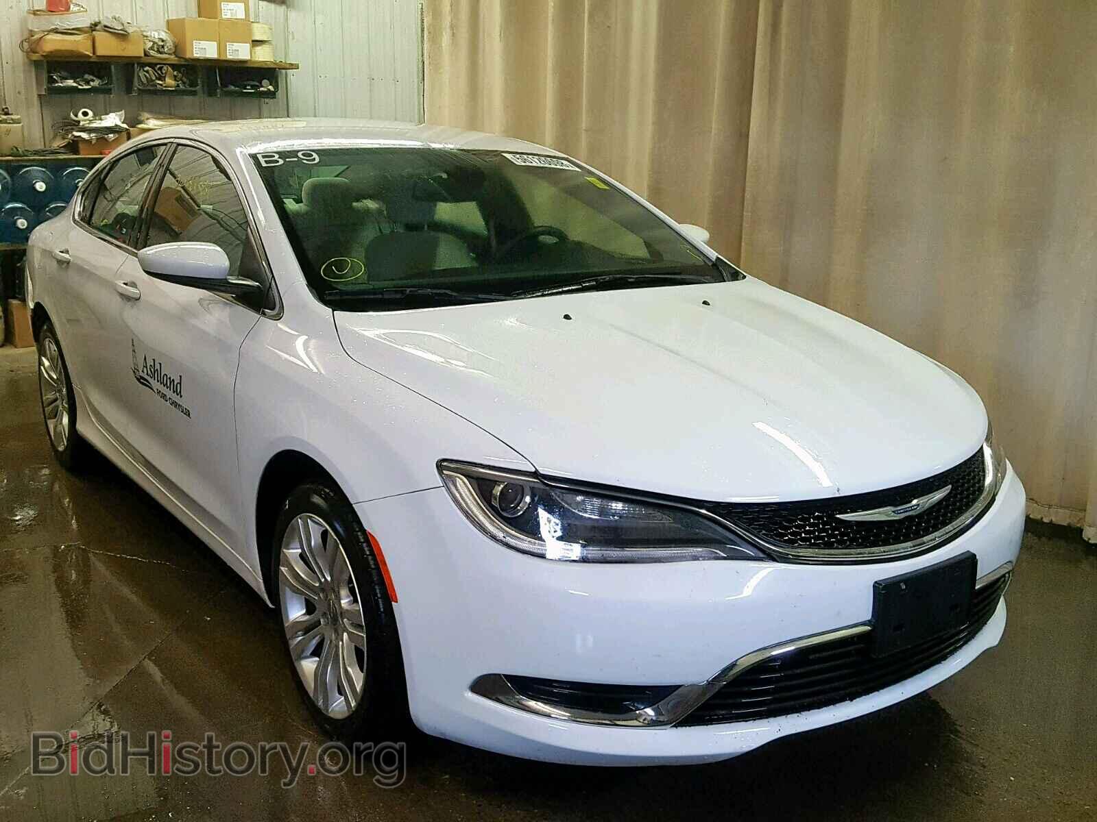 Photo 1C3CCCAB1FN755633 - CHRYSLER 200 2015