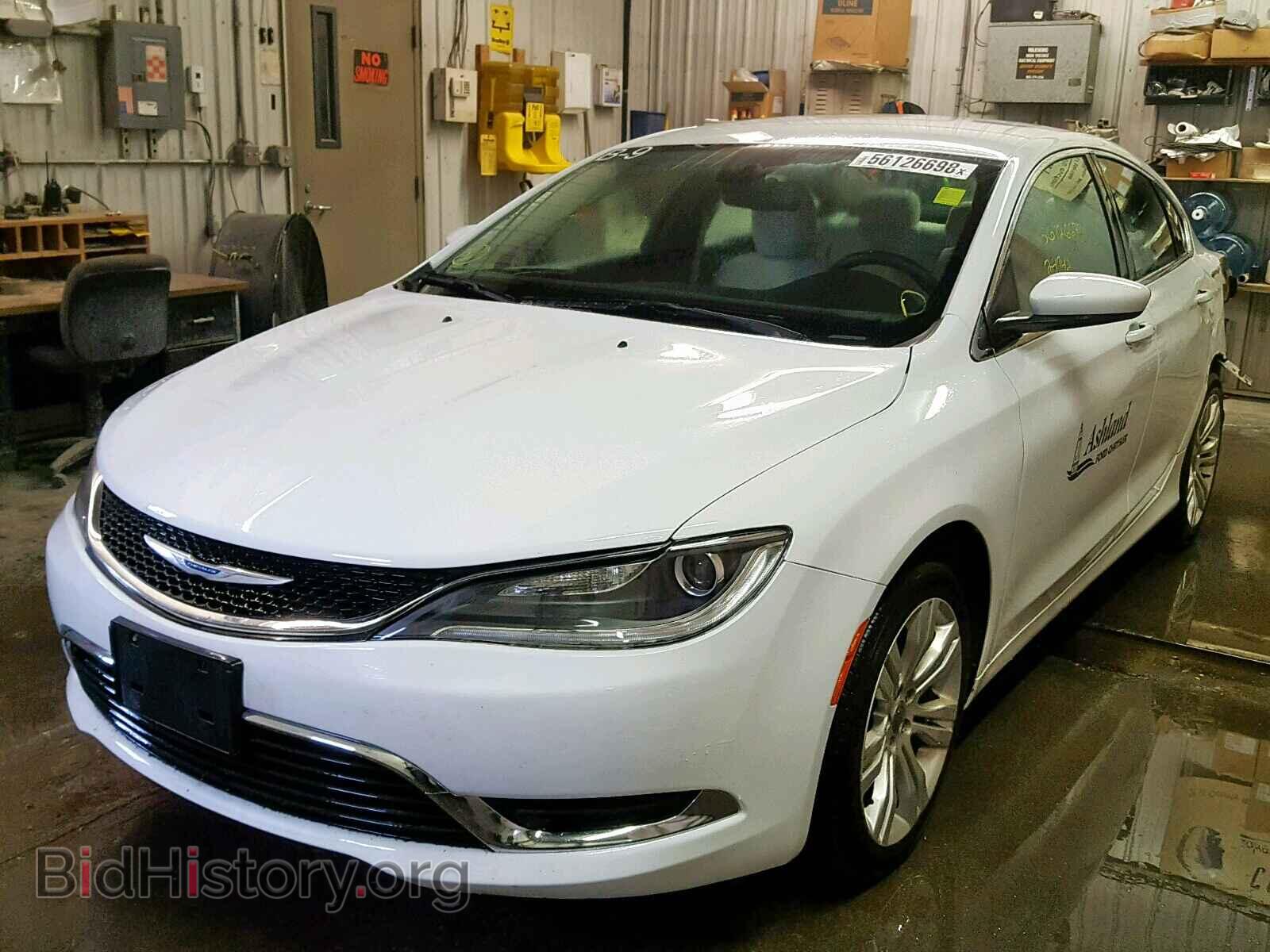 2015 CHRYSLER 200 - VIN: 1C3CCCAB1FN755633 - Фото 2