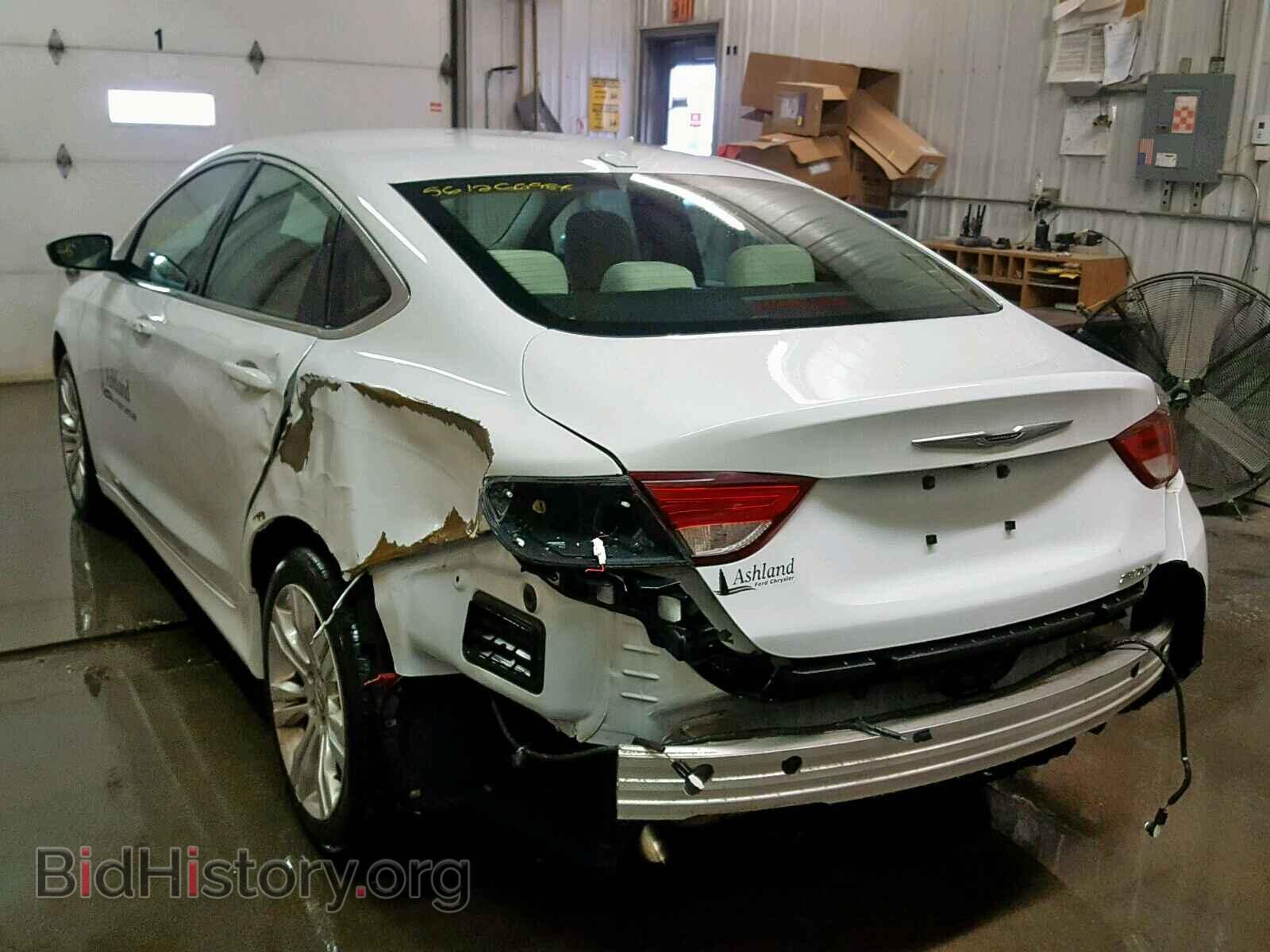 2015 CHRYSLER 200 - VIN: 1C3CCCAB1FN755633 - Фото 3