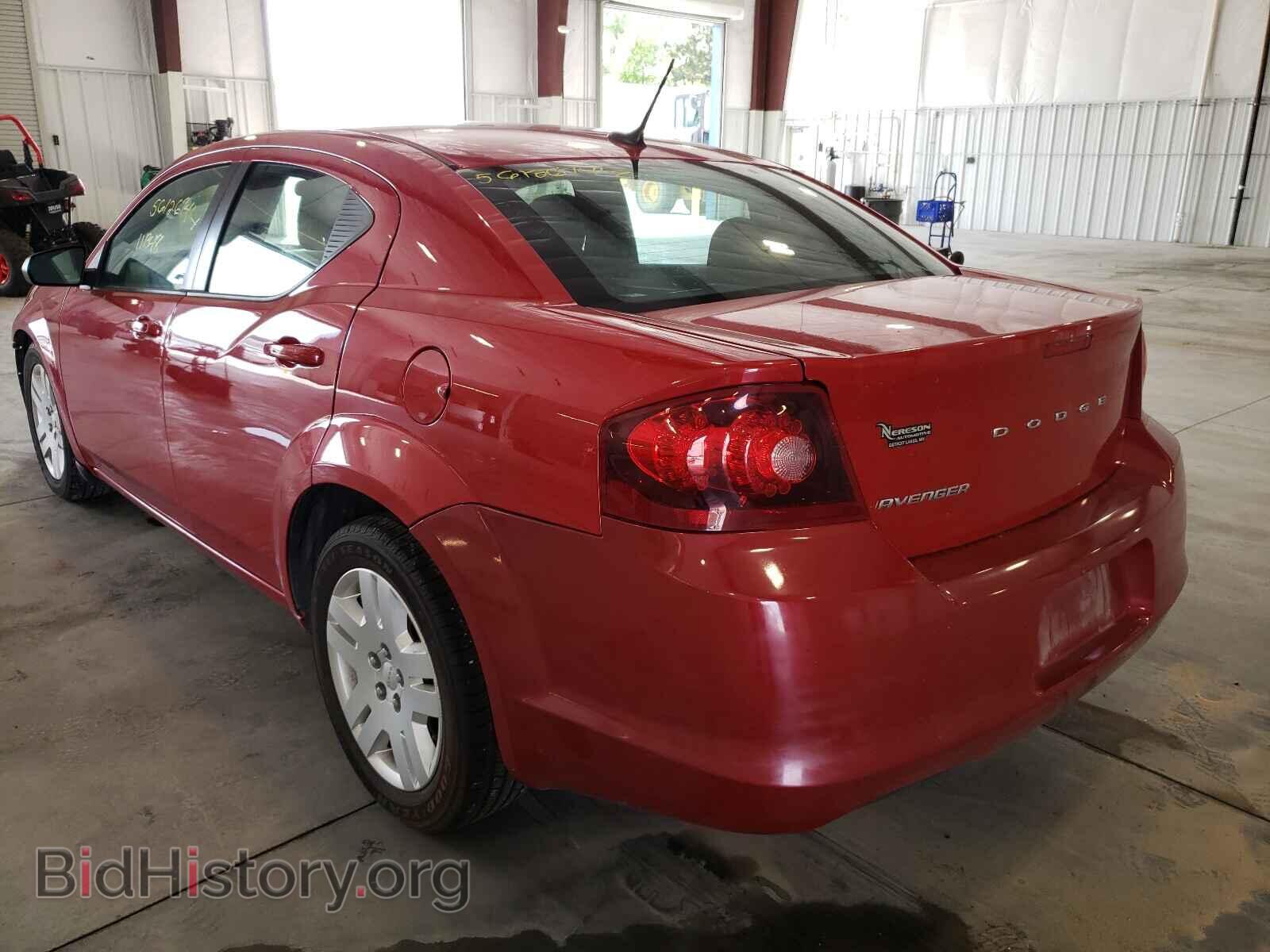 2013 DODGE AVENGER - VIN: 1C3CDZAB6DN684071 - Фото 3