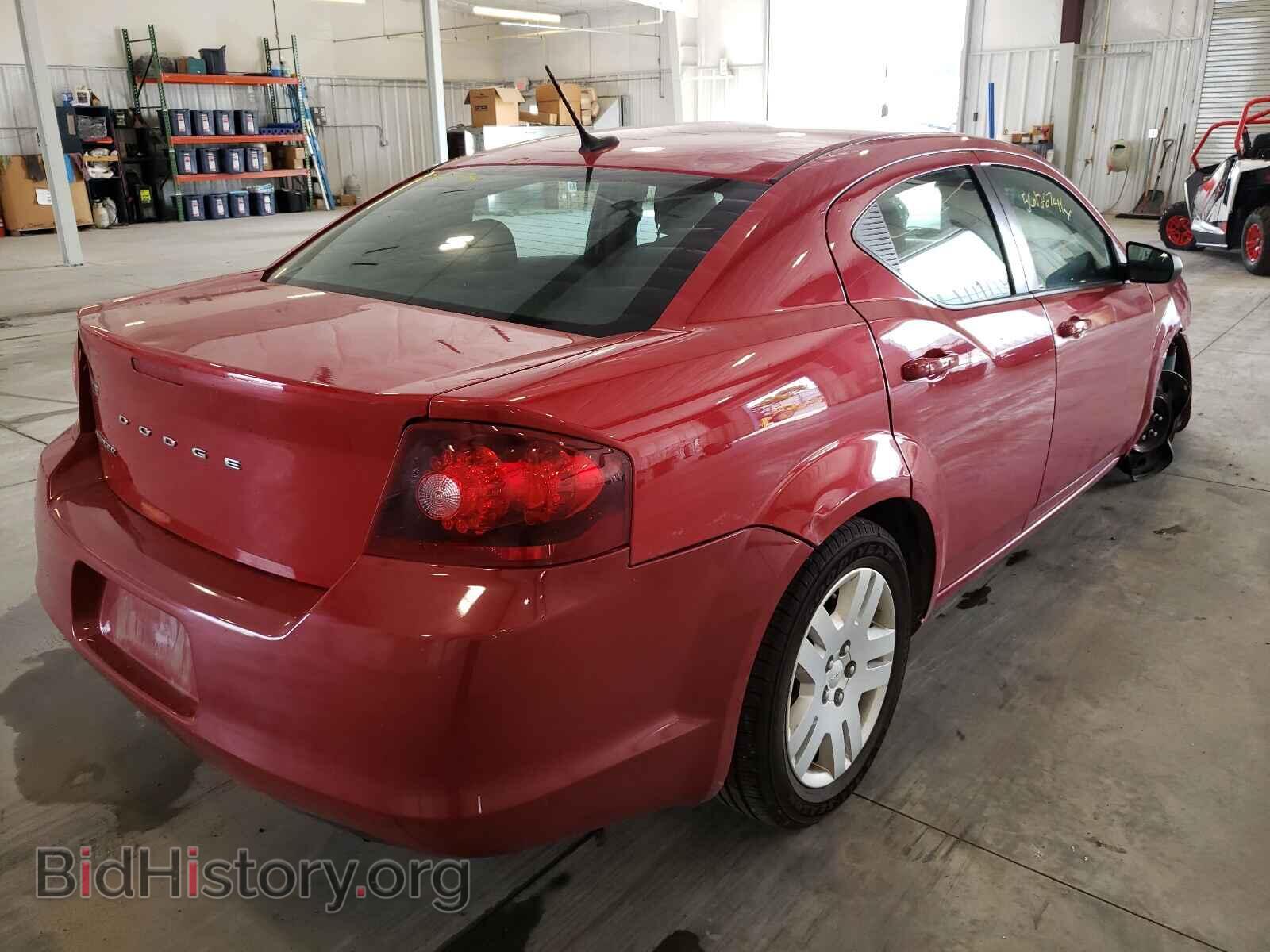 2013 DODGE AVENGER - VIN: 1C3CDZAB6DN684071 - Фото 4