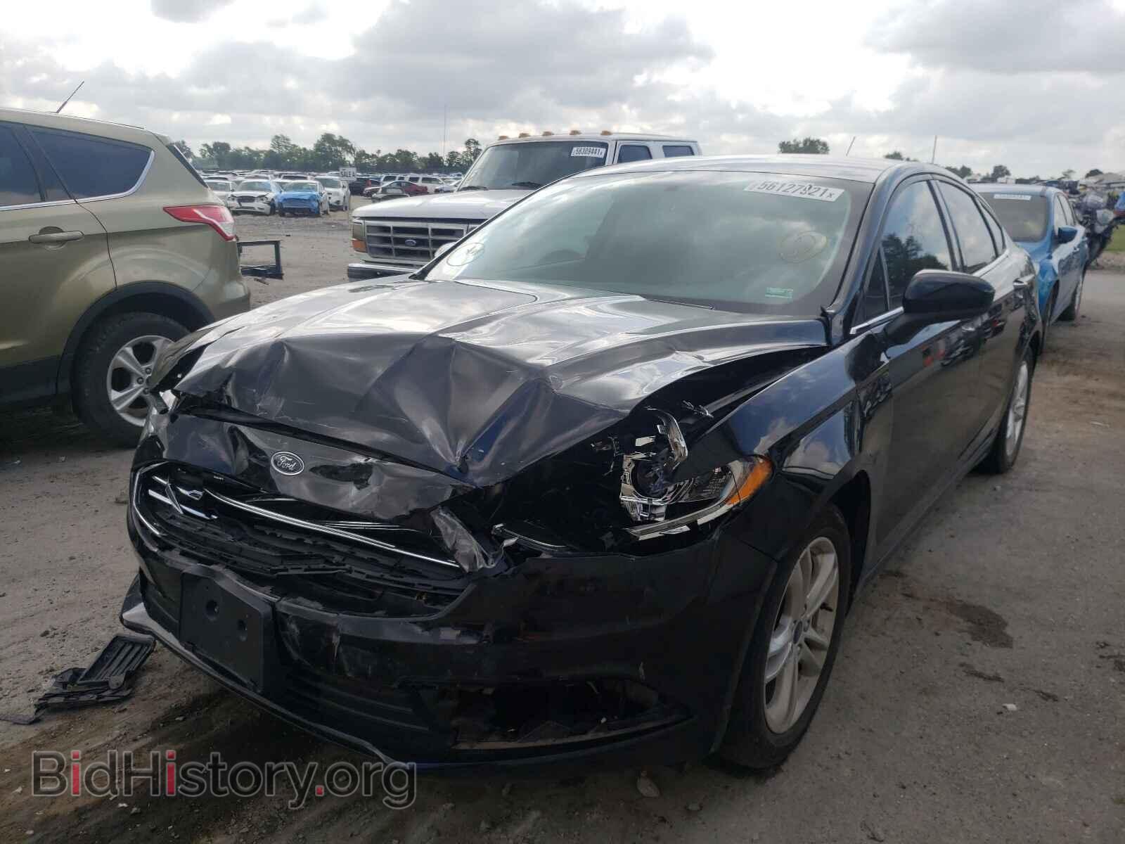 2018 FORD FUSION - VIN: 3FA6P0HD8JR280996 - Фото 2