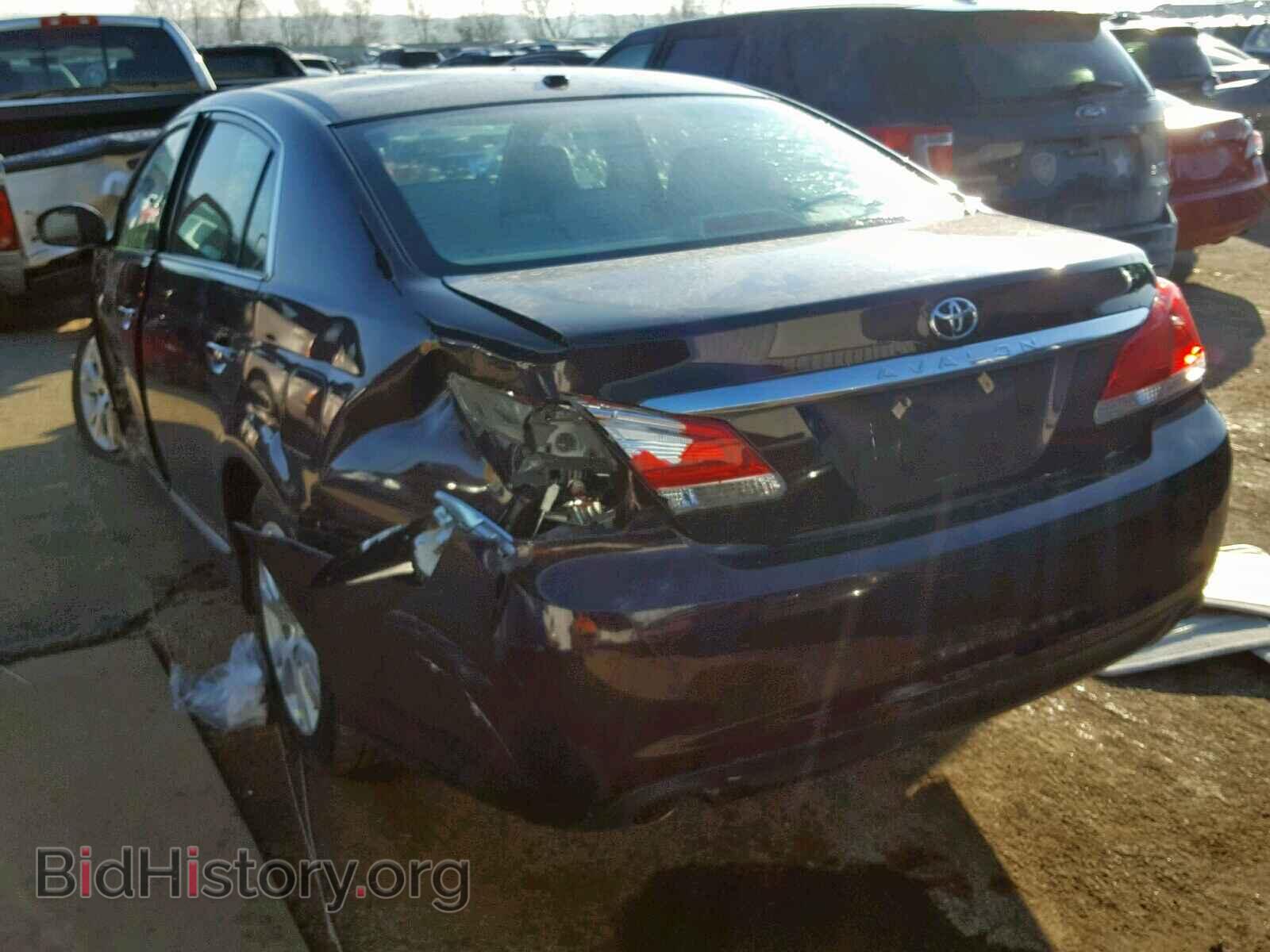 2012 TOYOTA AVALON - VIN: 4T1BK3DB2CU458860 - Фото 3