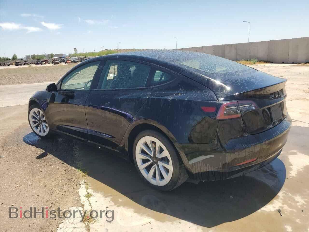 2022 TESLA MODEL 3 - VIN: 5YJ3E1EB3NF305077 - Фото 2