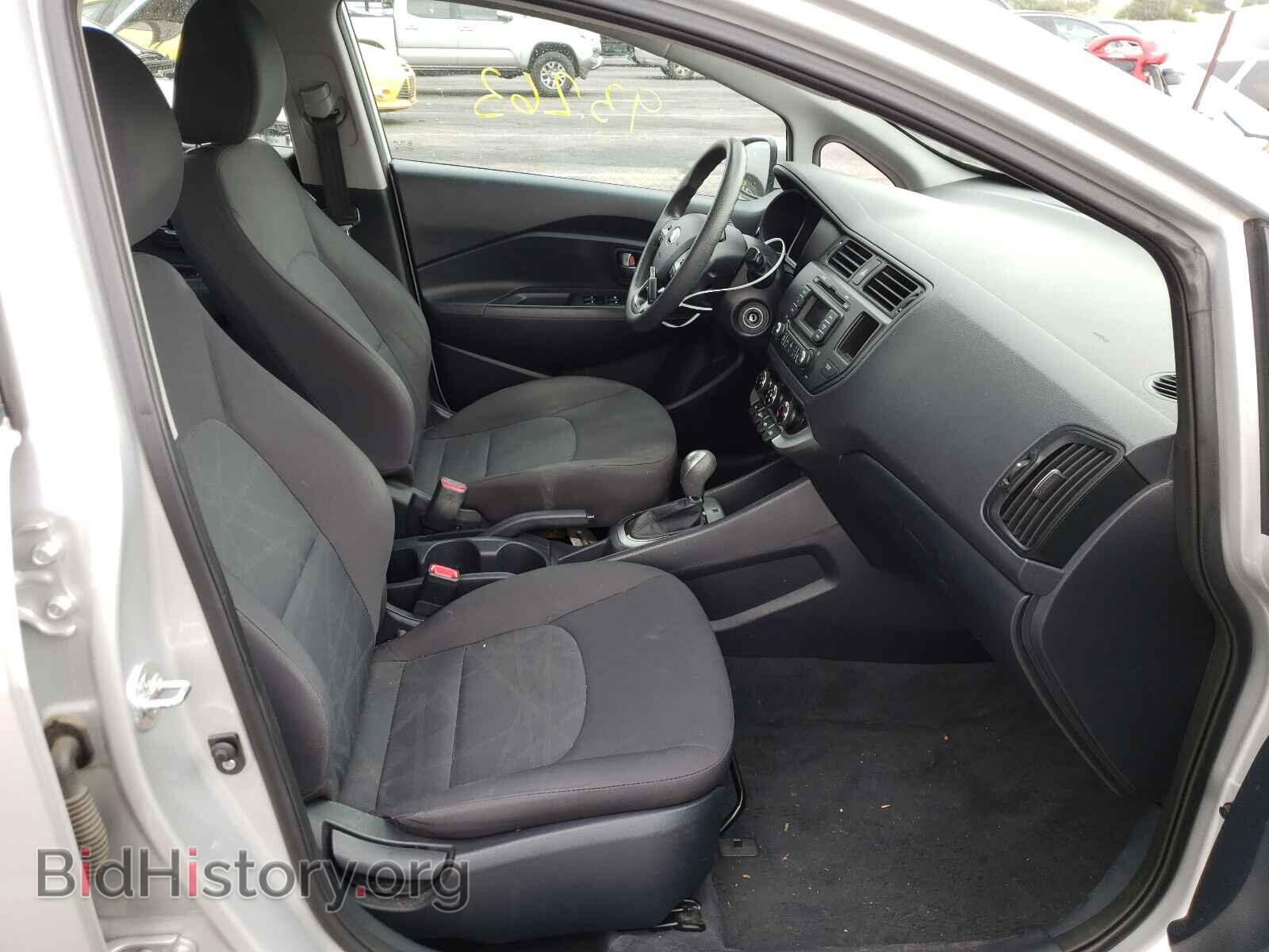 2013 KIA RIO - VIN: KNADM4A34D6252551 - Фото 5