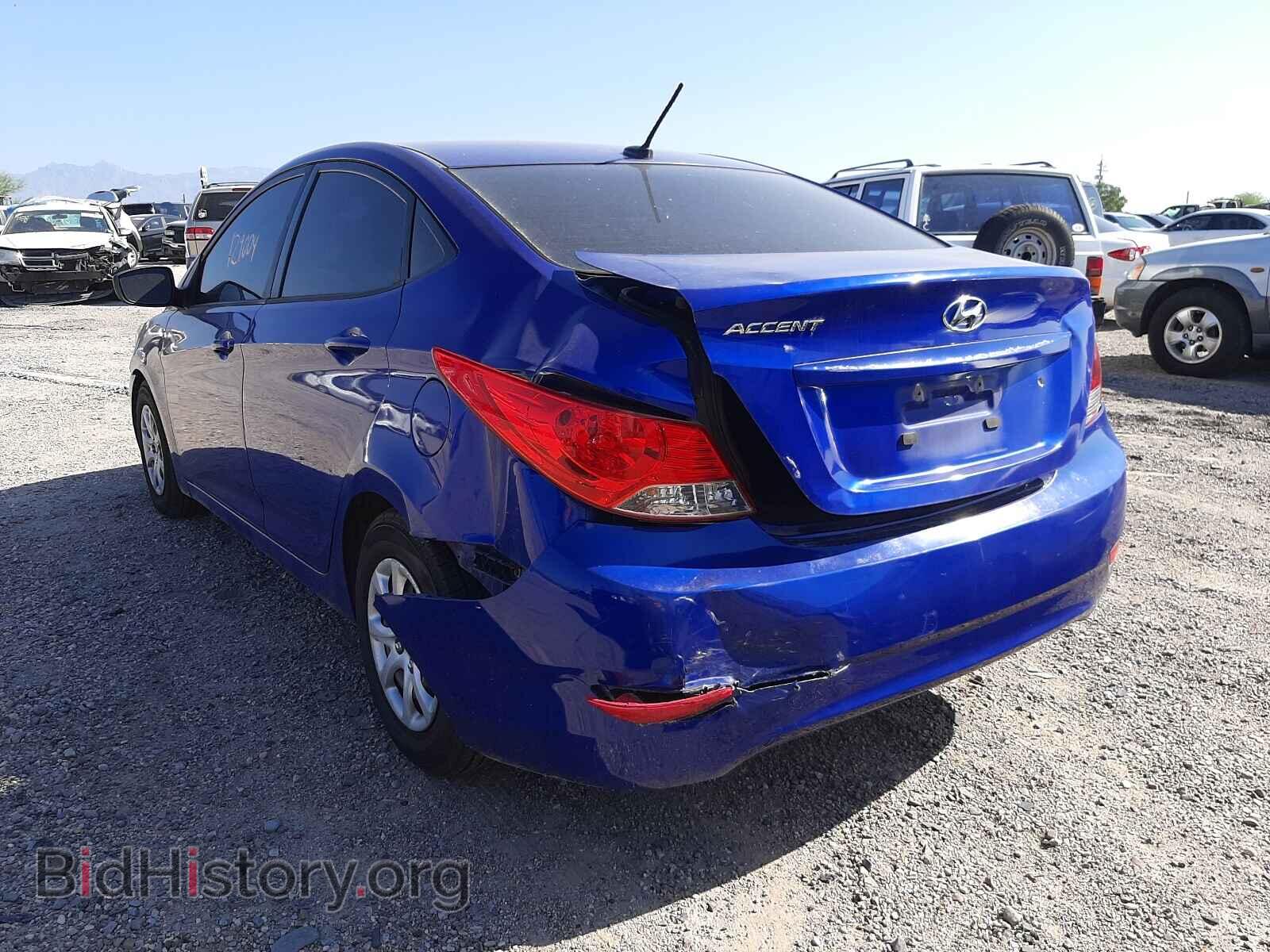 2013 HYUNDAI ACCENT - VIN: KMHCT4AE8DU460894 - Фото 3