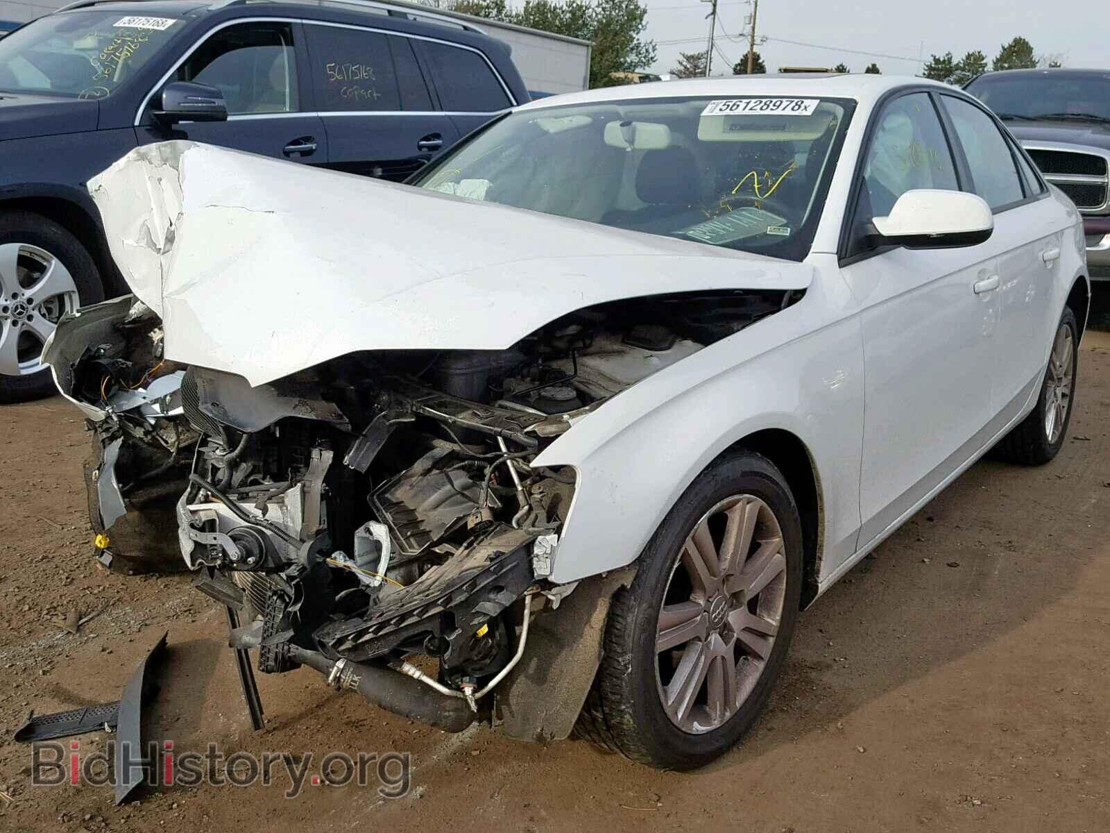 2011 AUDI A4 - VIN: WAUBFAFL4BN039224 - Фото 2