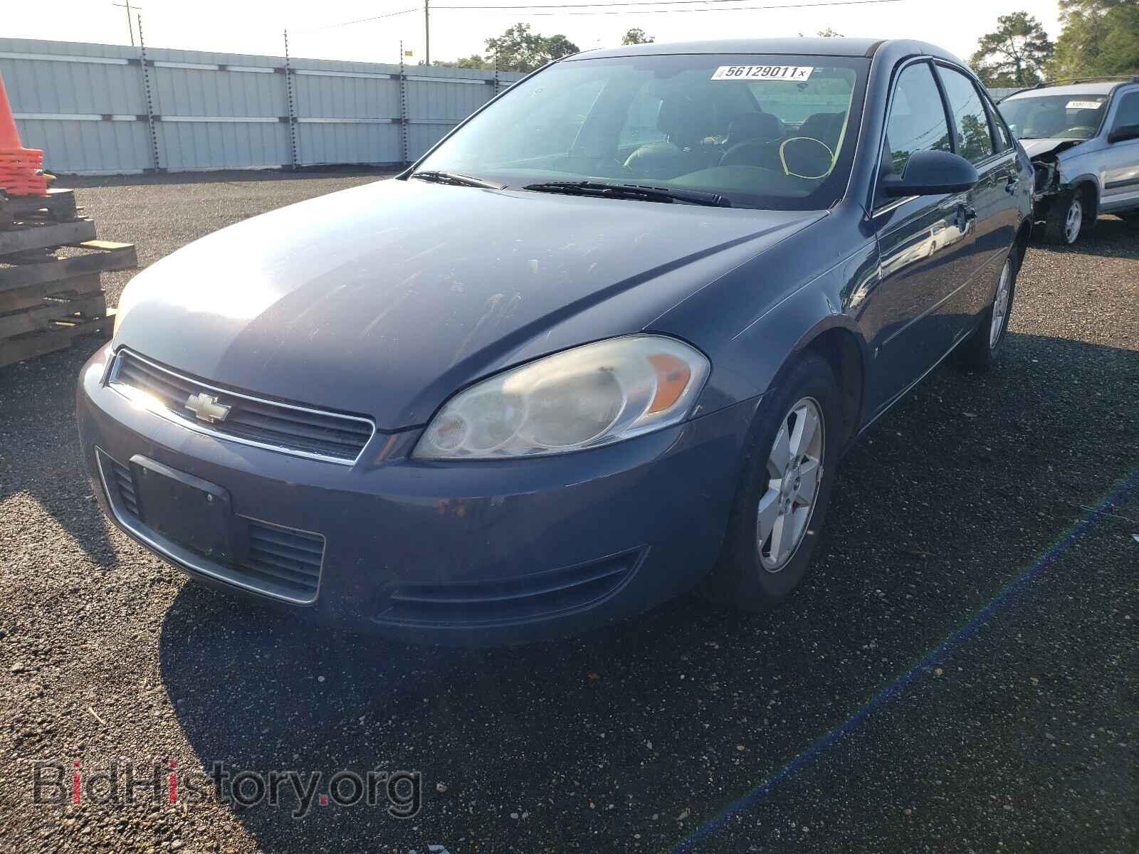2008 CHEVROLET IMPALA - VIN: 2G1WT58K981328868 - Фото 2